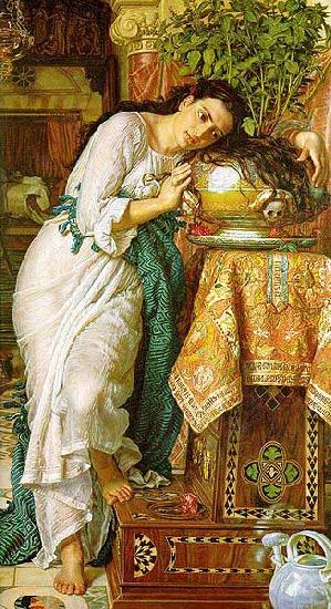 William Holman Hunt Isabella and the Pot of Basil China oil painting art
